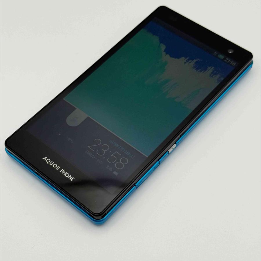 AQUOS SERIE au PHONE SHL21 アクオスフォン スマホ ブルー 青 (2