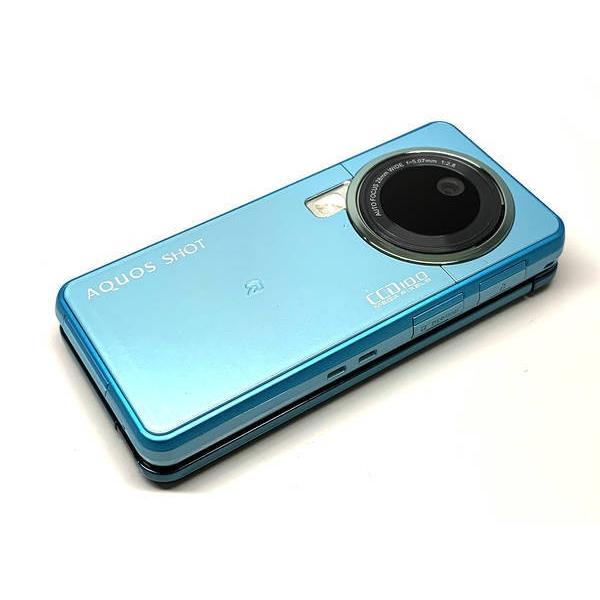 SHARP（シャープ） SoftBank AQUOS SHOT 933SH ブルー ガラケー