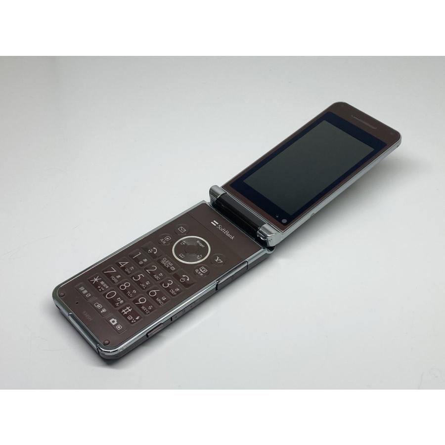 SHARP（シャープ） SoftBank mirumo 934SH ウッドブラウン ガラケー