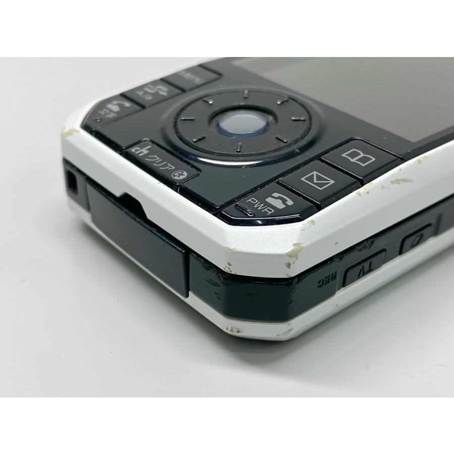 三菱 docomo D903iTV ホワイト ドコモ ガラケー スライド携帯 白