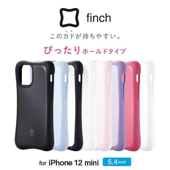 ELECOM（エレコム） iPhone 12 mini ハイブリッド ケース finch