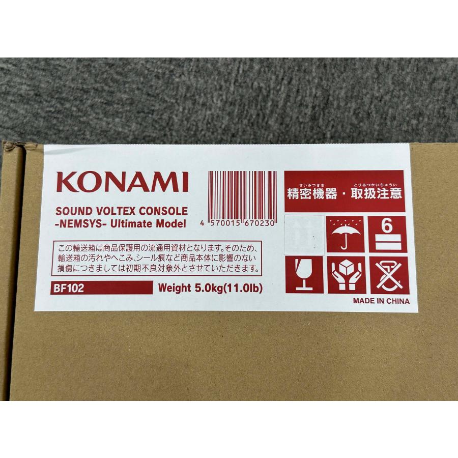KONAMI サウンドボルテックス SOUND VOLTEX CONSOLE -NEMSYS KONAMI サウンドボルテックス SOUND VOLTEX CONSOLE -NEMSYS