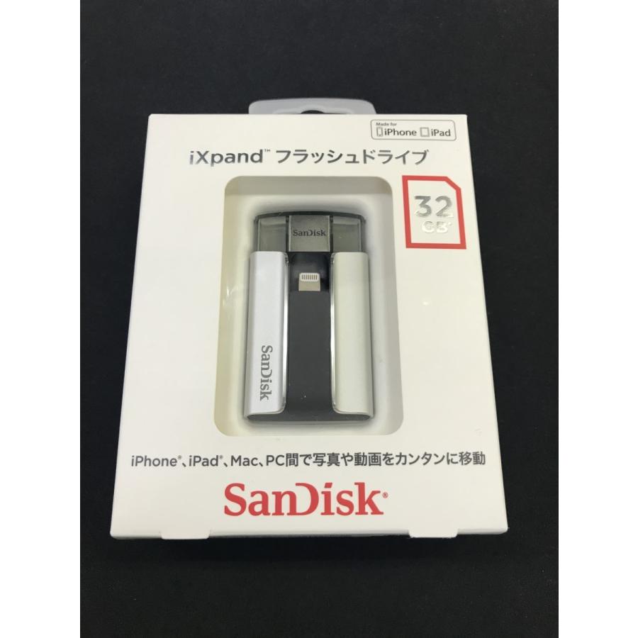 SanDisk IXPAND フラッシュドライブ for iPhone/iPad USBメモリー 32GB SDIX-032G-J57-SB/ソフトバンク｜ecomoshinshimonoseki