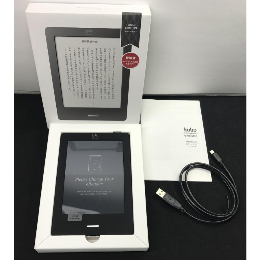 kobo Touch ブラック Kobo 電子ブック楽天 N905-KJP-B コボタッチ 中古 : エコモ新下関 - 通販 -  Yahoo!ショッピング