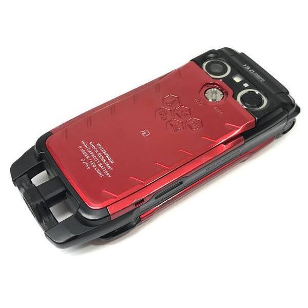 Au G Zone Type X レッド Cay01 ガラケー Scaee エコモ新下関 通販 Yahoo ショッピング