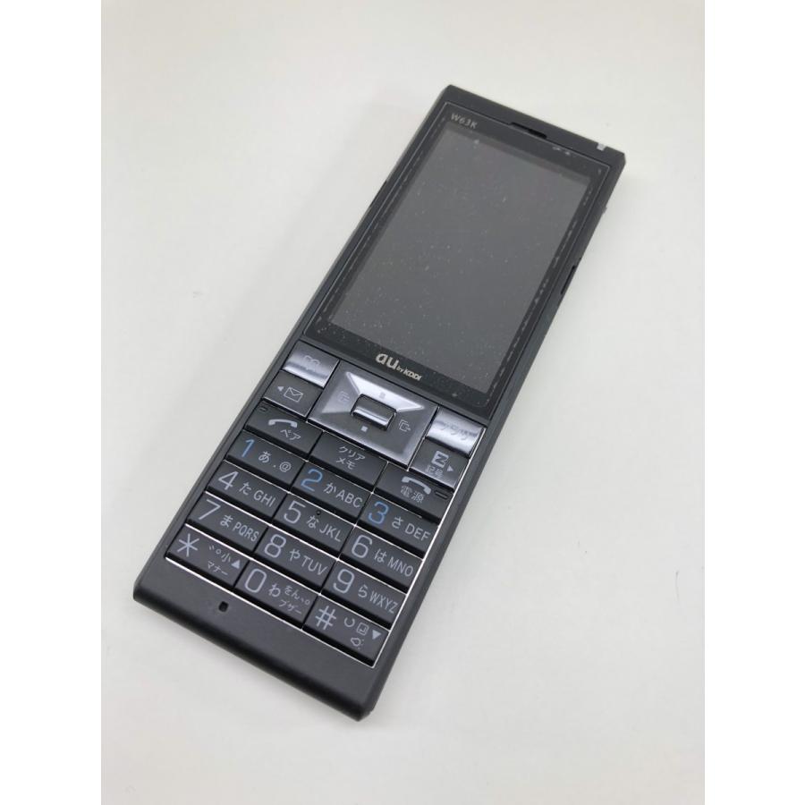 au W63K ブラック ストレート :SKYEU071501:エコモ新下関 通販 W63K