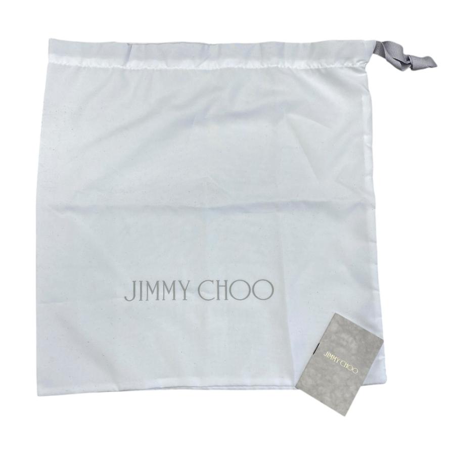 未使用 ジミーチュウ ポインテッドトゥパンプス ヒール パンプス ブラック レザー スエード JIMMY CHOO [サイズ36 (約23cm)]_9