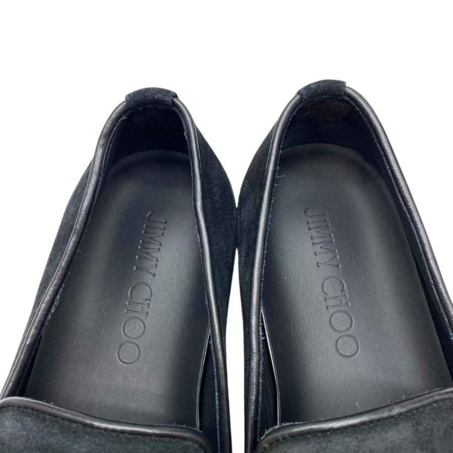 JIMMY CHOO（ジミーチュウ） 未使用 チェーン スリッポン スエード