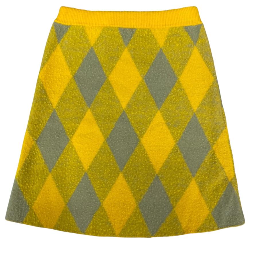BURBERRY（バーバリー） 未使用 チェック Aライン ニット スカート