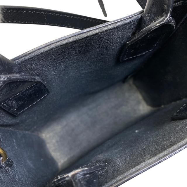 CELINE セリーヌ ミニバーティカルカバ ブラック ショルダーバッグ CELINE セリーヌ ミニ バーティカルカバ ショルダーバッグ