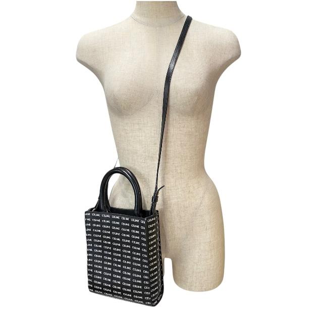 最安値 CELINE　2way ミニバーティカルカバ ショルダーバッグ 袋あり CELINE ミニバーティカルカバ ショルダーバッグ