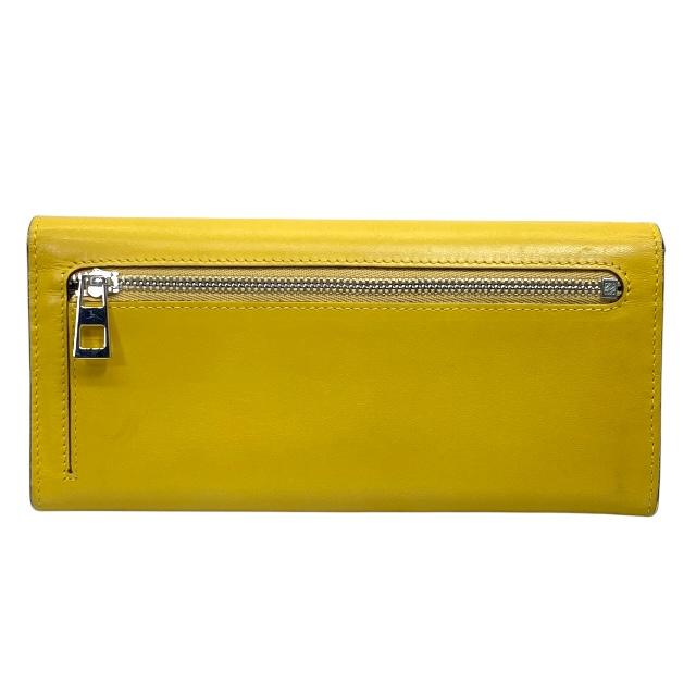 LOEWE/ロエベ アナグラムロングウォレット/長財布 LOEWE ロエベ 長財布 アナグラム レザー オレンジ : ブランド