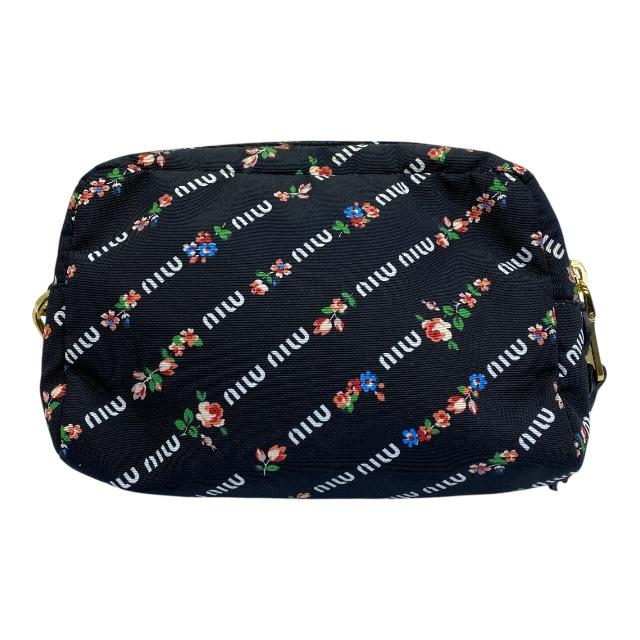 miumiu メイクポーチ 楽天市場】miumiu ミュウミュウ 5NE458 ポーチ 小物入れ 化粧