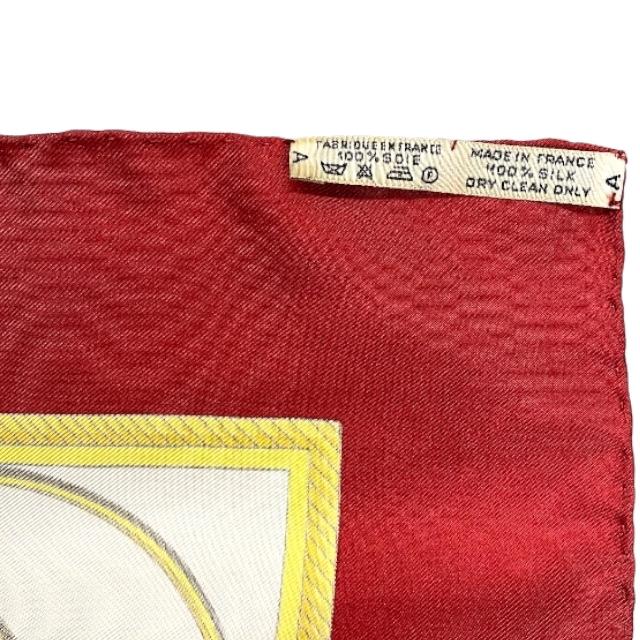 HERMES エルメス カレ90 LES VOITURES A TRANSFORMATION 折りたたみ式