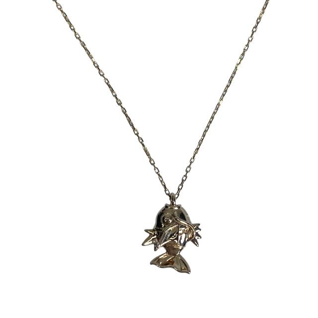 グレイシア&モンスターボールネックレス K18ピンクゴールド