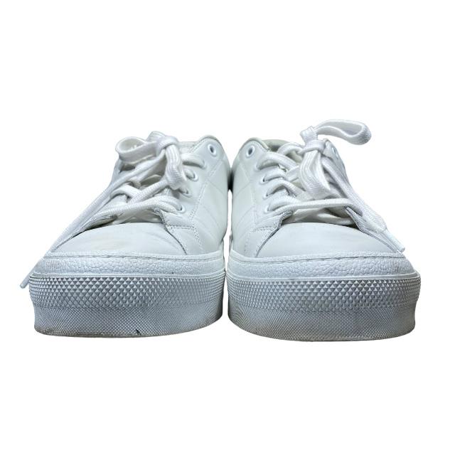 Givenchy ブラック/ホワイト スニーカー　レザー　23.5㎝　ロゴ GIVENCHY ジバンシー シューズ スニーカー ローカット 靴 ロゴ
