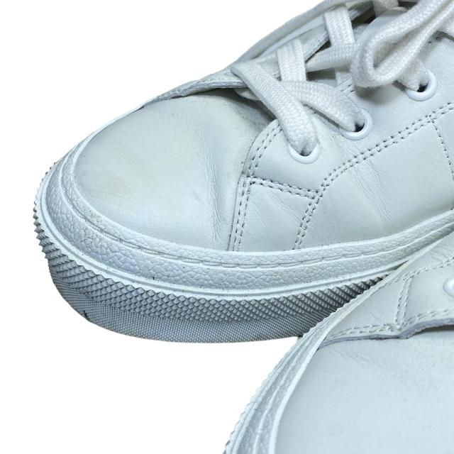 Givenchy ブラック/ホワイト スニーカー　レザー　23.5㎝　ロゴ GIVENCHY ジバンシー シューズ スニーカー ローカット 靴 ロゴ