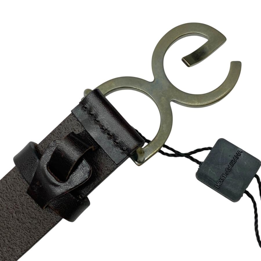 DOLCE&GABBANA（ドルチェ & ガッバーナ） 未使用 ベルト DGロゴ レザー