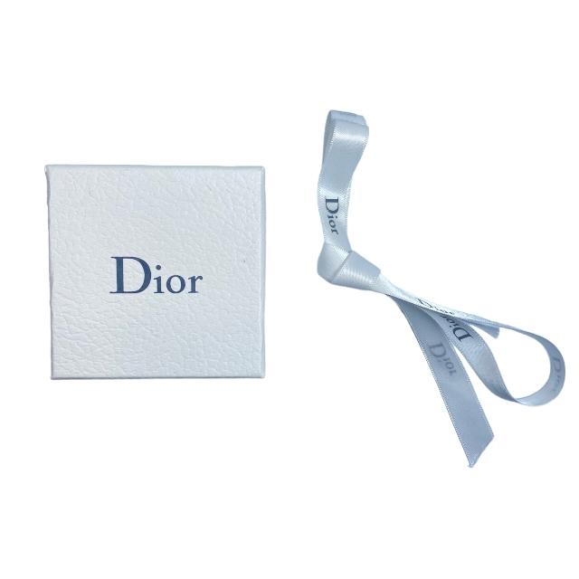 Christian Dior ディオール イヤリング うずまきモチーフ ストーン