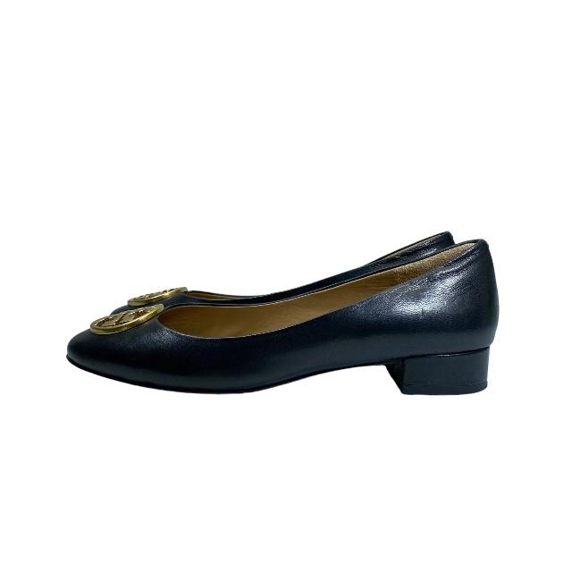 新品トリーバーチTory Burch ラウンドトゥチャンキーヒール