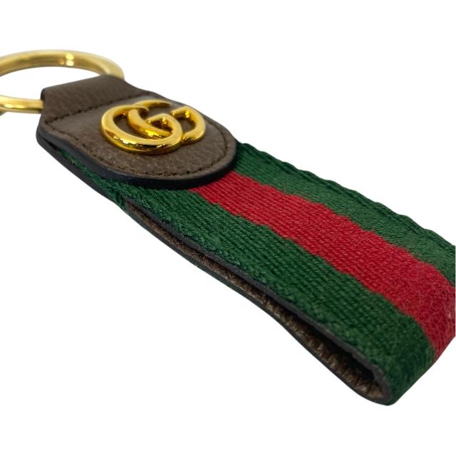 GUCCI オフィディア キーリング シェリーライン キーホルダー チャーム GUCCI - 美品 グッチ オフィディア シェリーライン キーホルダー