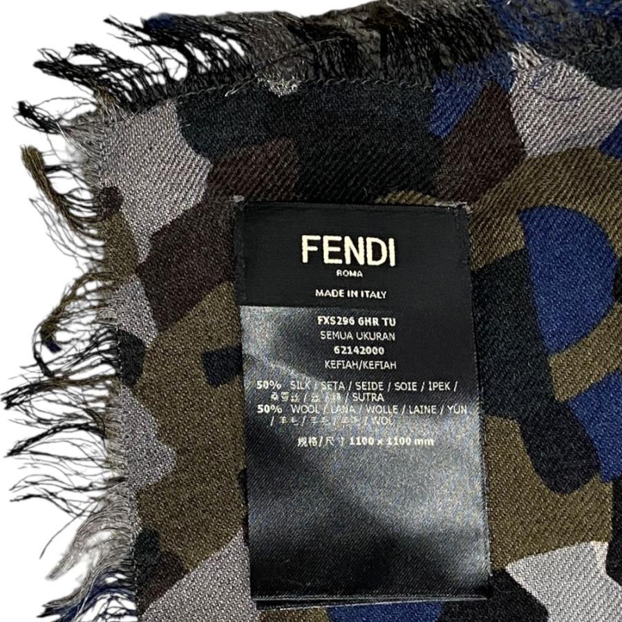 FENDI（フェンディ） バグズ モンスター スカーフ ストール 大判