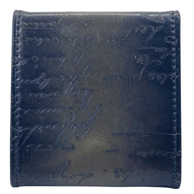 Berluti ベルルッティ スクリットレザー カリグラフィ コインパース Berluti(ベルルッティ) ワパ スクリットレザージップ付きコイン