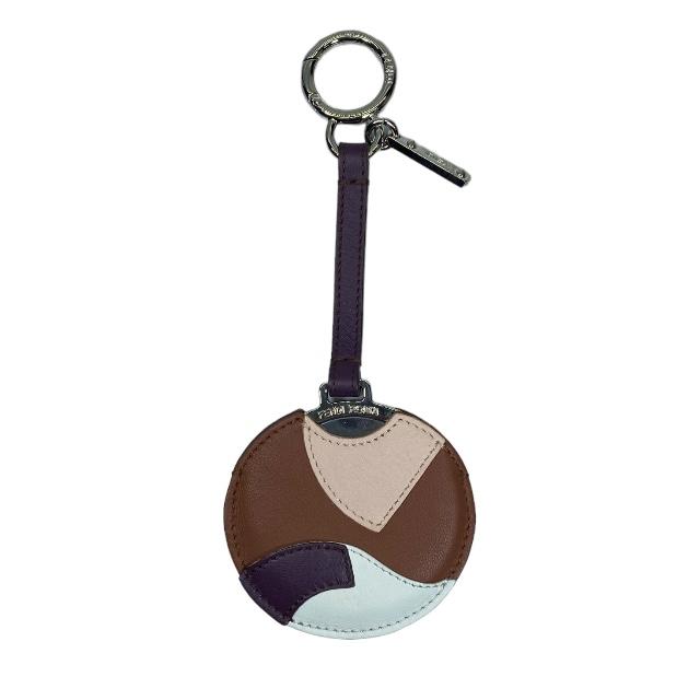 Fendi Roma レザー チャーム レザー ブラック | Fendi