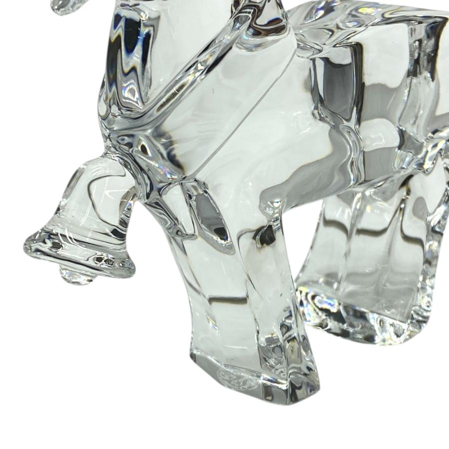 バカラ　トナカイ　Baccarat　クリスマス　飾り　置物　クリスタル バカラ（Baccarat） オブジェ 置物 インテリア フィギュリン トナカイ