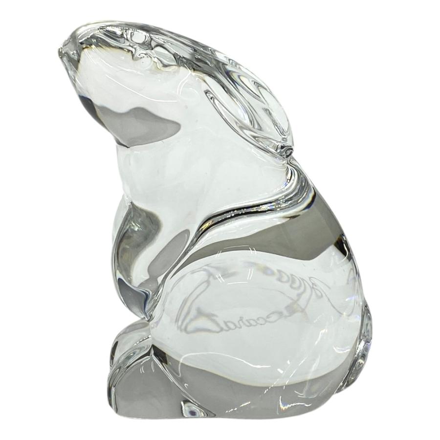 バカラ オブジェ 置物 インテリア フィギュリン 干支 うさぎ ウサギ 兎 ラビット クリア クリスタル ガラス Baccarat | バカラ | 01