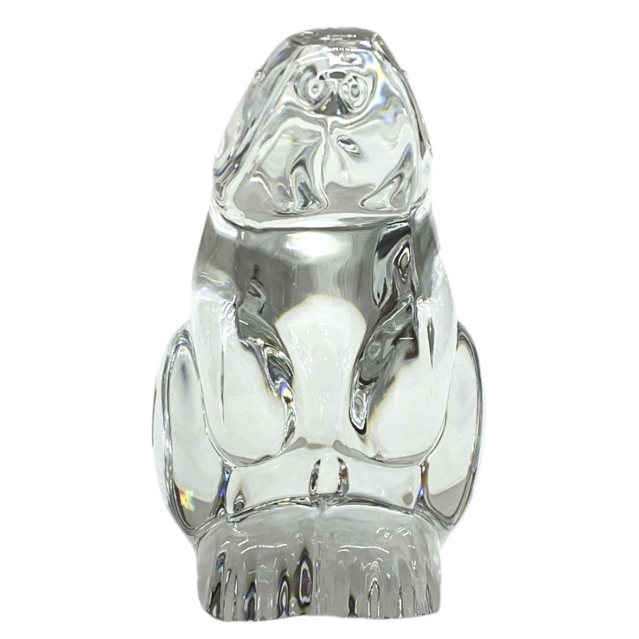 バカラ オブジェ 置物 インテリア フィギュリン 干支 うさぎ ウサギ 兎 ラビット クリア クリスタル ガラス Baccarat | バカラ | 02