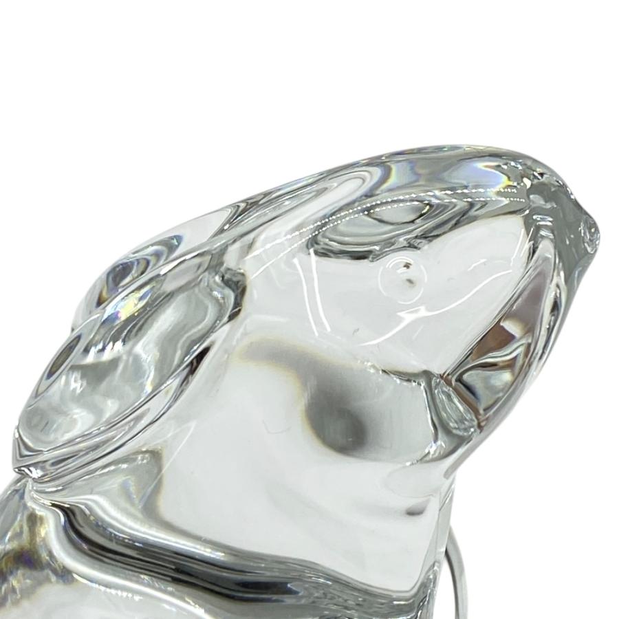 バカラ オブジェ 置物 インテリア フィギュリン 干支 うさぎ ウサギ 兎 ラビット クリア クリスタル ガラス Baccarat | バカラ | 04