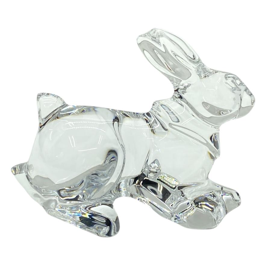 Baccarat バカラ うさぎ 干支 ガラス 置き物 バカラ（Baccarat） オブジェ 置物 インテリア フィギュリン 置物 干支