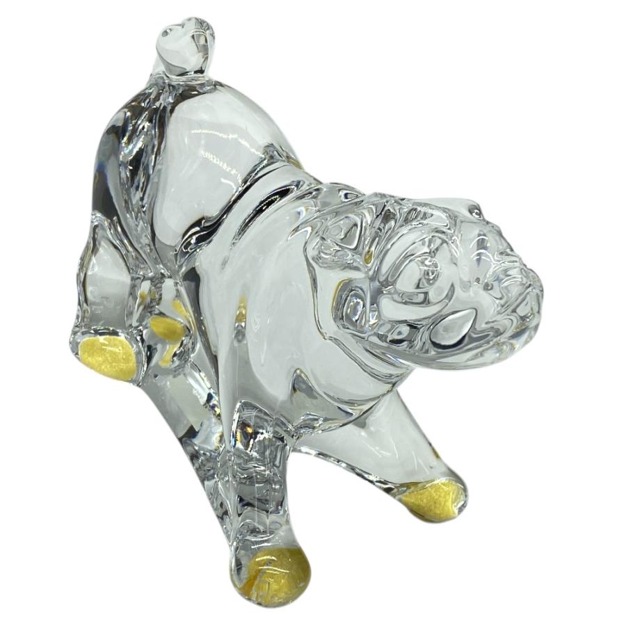 バカラ オブジェ 置物 インテリア フィギュリン 置物 干支 犬 ドッグ ブルドッグ ボストンテリア クリア クリスタル ガラス Baccarat | バカラ | 02
