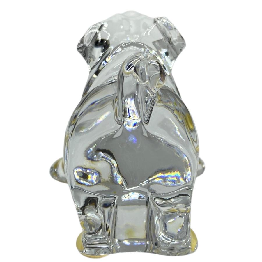 バカラ オブジェ 置物 インテリア フィギュリン 置物 干支 犬 ドッグ ブルドッグ ボストンテリア クリア クリスタル ガラス Baccarat | バカラ | 04