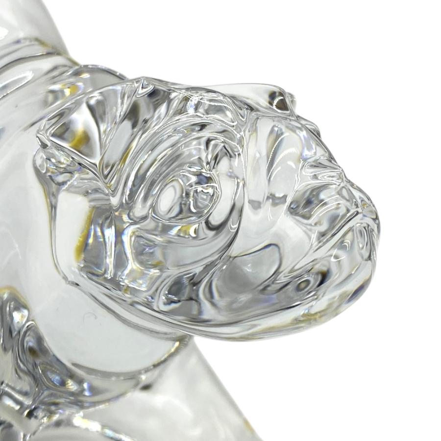 バカラ オブジェ 置物 インテリア フィギュリン 置物 干支 犬 ドッグ ブルドッグ ボストンテリア クリア クリスタル ガラス Baccarat | バカラ | 07