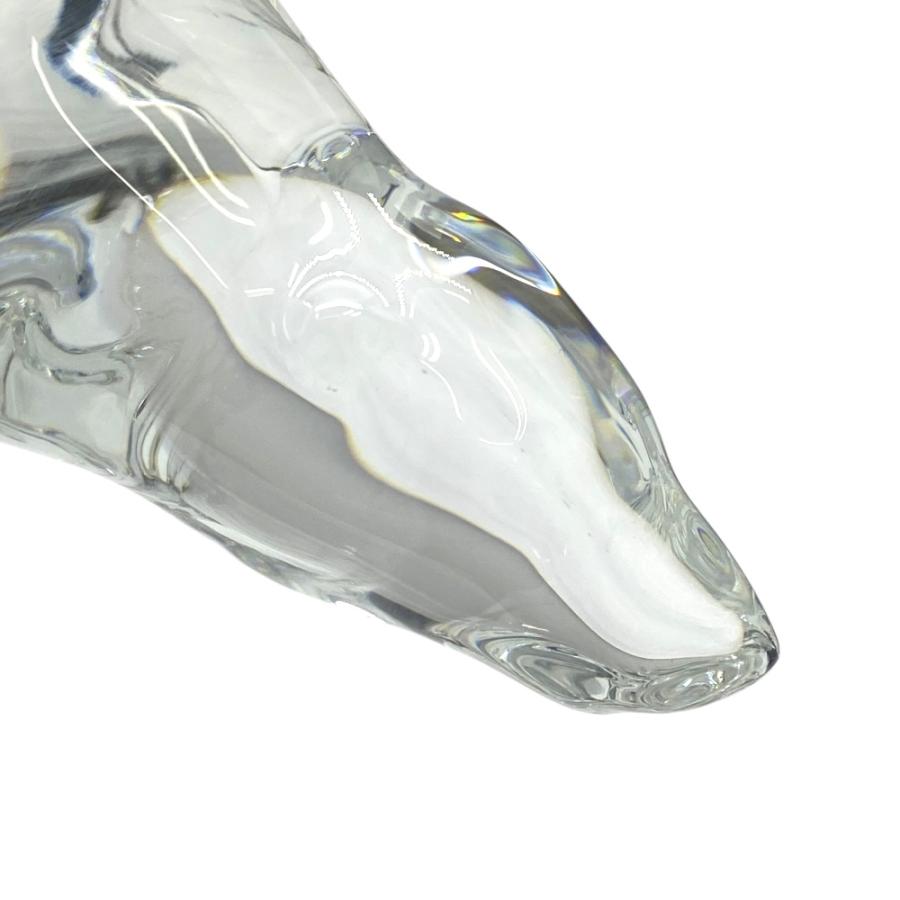 バカラ オブジェ 置物 インテリア フィギュリン ポーラベア シロクマ 白くま クリア クリスタル ガラス Baccarat | バカラ | 03