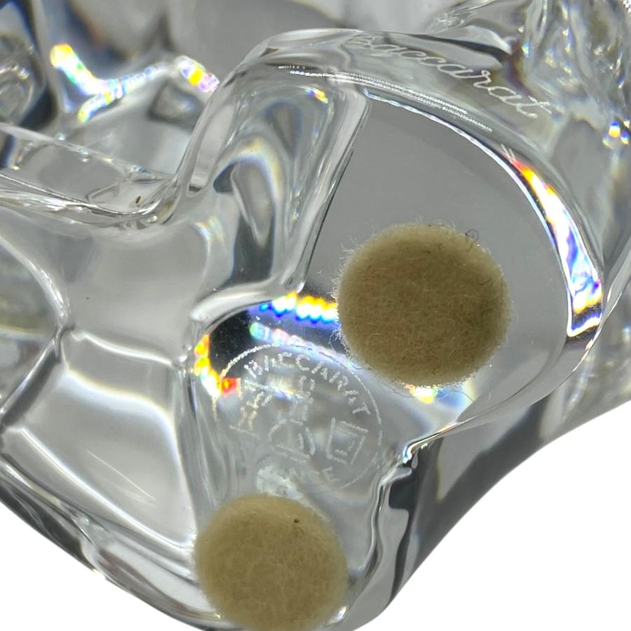 バカラ オブジェ 置物 インテリア フィギュリン ポーラベア シロクマ 白くま クリア クリスタル ガラス Baccarat | バカラ | 08