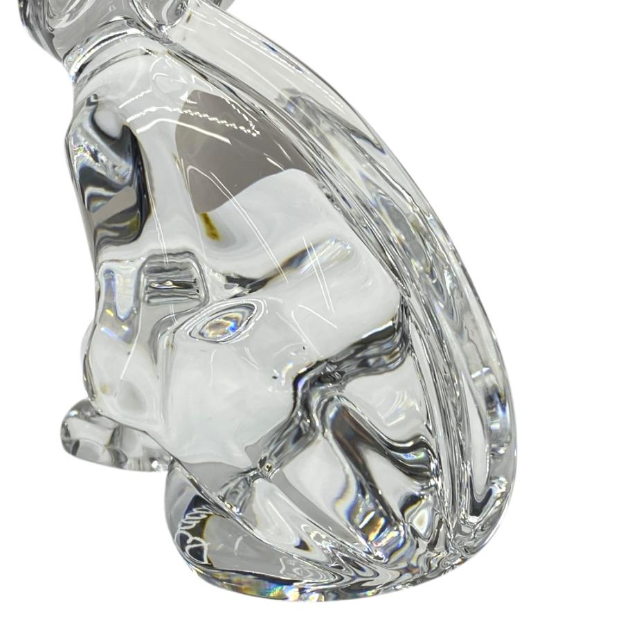 バカラ オブジェ 置物 インテリア フィギュリン 干支 サル さる 猿 申 十二支 クリア クリスタル ガラス Baccarat | バカラ | 06
