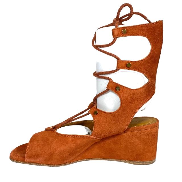 【未使用美品】Chloe クロエ CH24522 レースアップ ヒール サンダル 未使用美品】Chloe クロエ CH24522 レースアップ ヒール