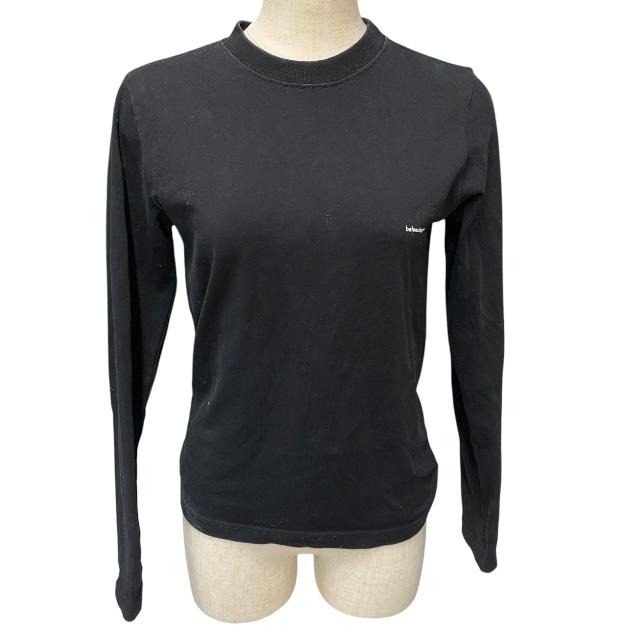 BALENCIAGA バレンシアガ 長袖 トップス Tシャツ ロンT ロゴ コットン