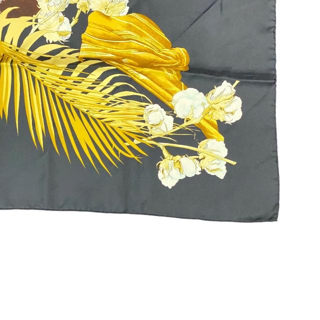 HERMES エルメス カレ90 TURBANS DES REINES 王妃のターバン スカーフ 