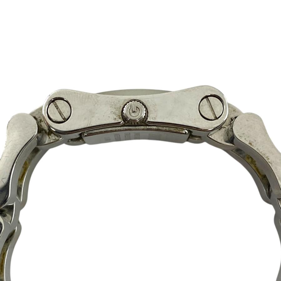 稼働品 グッチ 2305L 腕時計　時計 クオーツ ウォーターレジスタント 3ATM スクエア ステンレススチール ST ブラック×シルバー GUCCI | GUCCI | 01