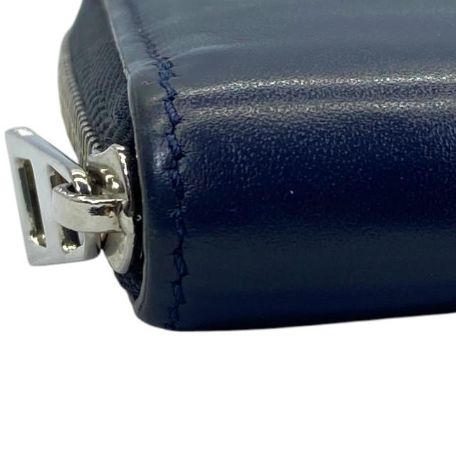 ロエベ財布コインケース小銭入れネイビー