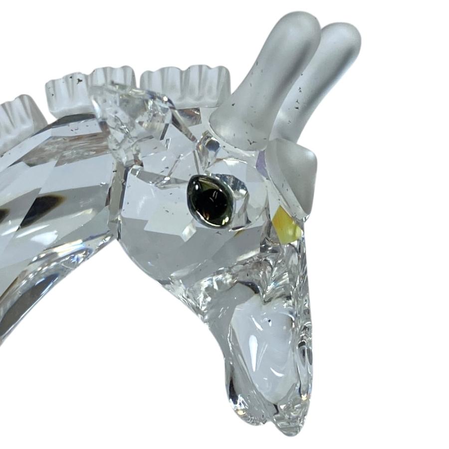 SWAROVSKI スワロフスキー クリスタル ベビーキリン 置物 SWAROVSKI（スワロフスキー） フィギュリン ベビーキリン 2005年廃盤