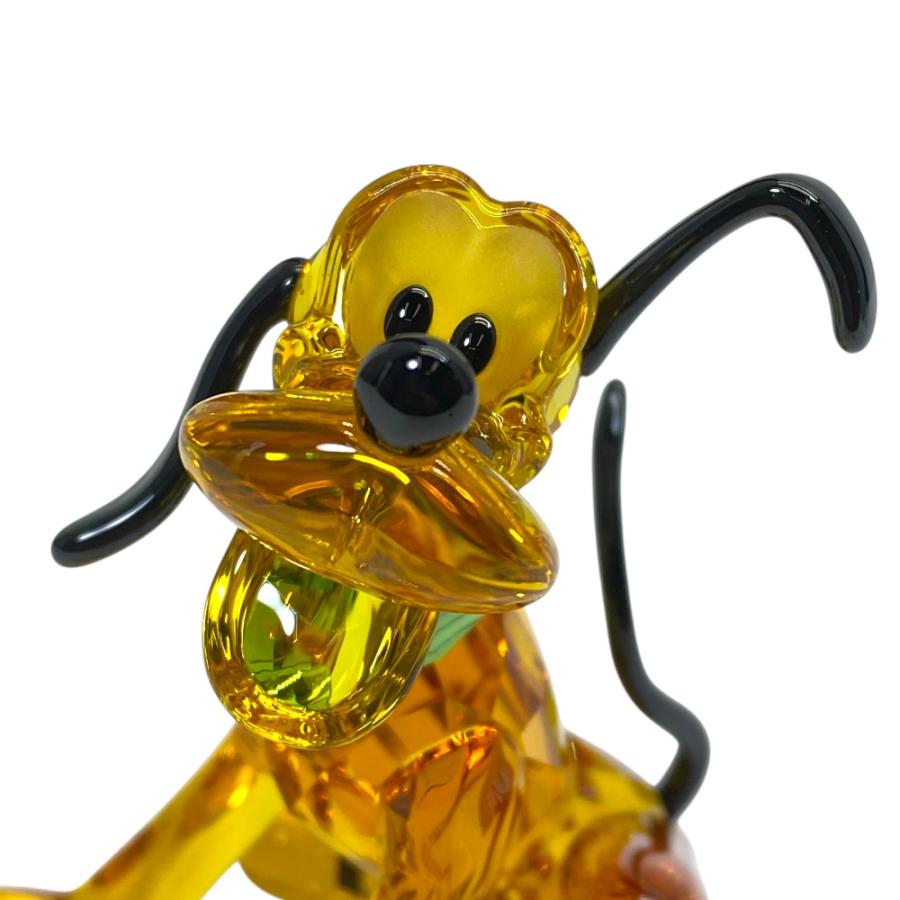 【超美品】スワロフスキー ディズニー プルート クリスタル オブジェ SWAROVSKI（スワロフスキー） プルート ディズニー キャラクター