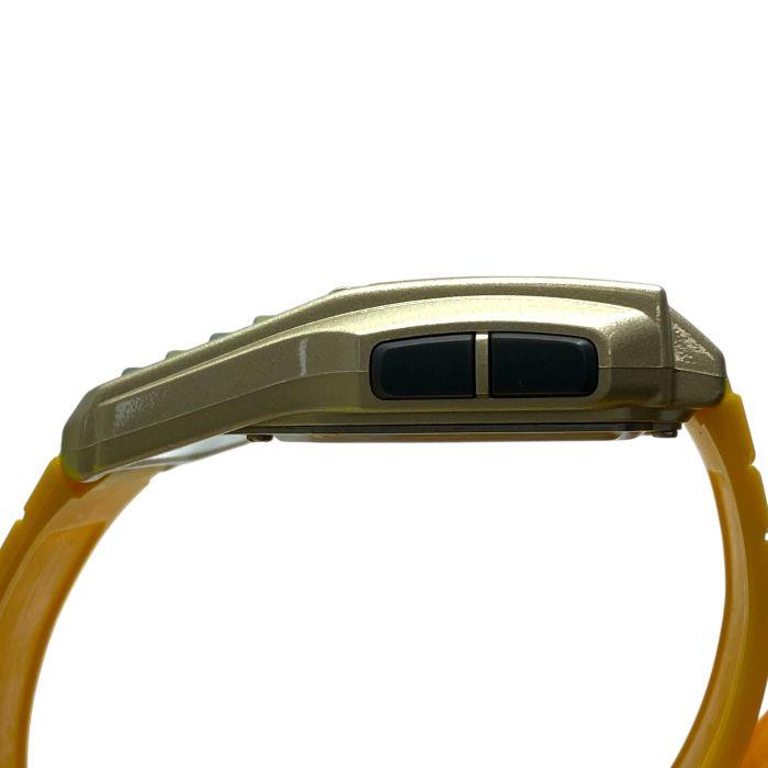 稼働品 カシオ データバンク 腕時計 時計 クォーツ デジタル 電卓 ラバー イエロー DBC-32　CASIO | CASIO | 01