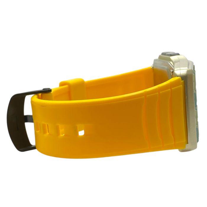 稼働品 カシオ データバンク 腕時計 時計 クォーツ デジタル 電卓 ラバー イエロー DBC-32　CASIO | CASIO | 03