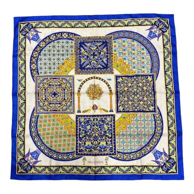HERMES エルメス スカーフ シルク カレ 90 CIELS BYZANTINS ビザンチン