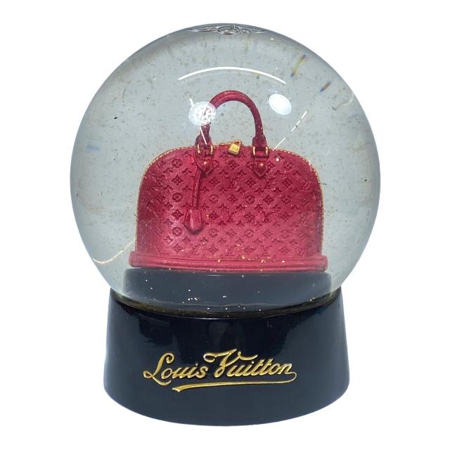 LOUIS VUITTON ルイヴィトン 小物 スノードーム アルマモチーフ レッド